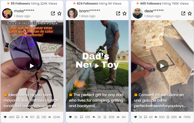 Low follower TikTok Shop videos getting explosive views